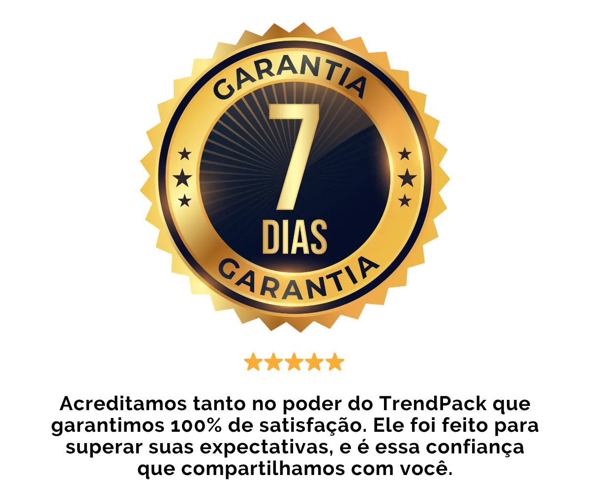 Garantia de 7 dias
